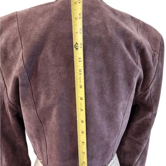 Double D Ranch heavily embellished pocketed, Bolero suede jacket RARE